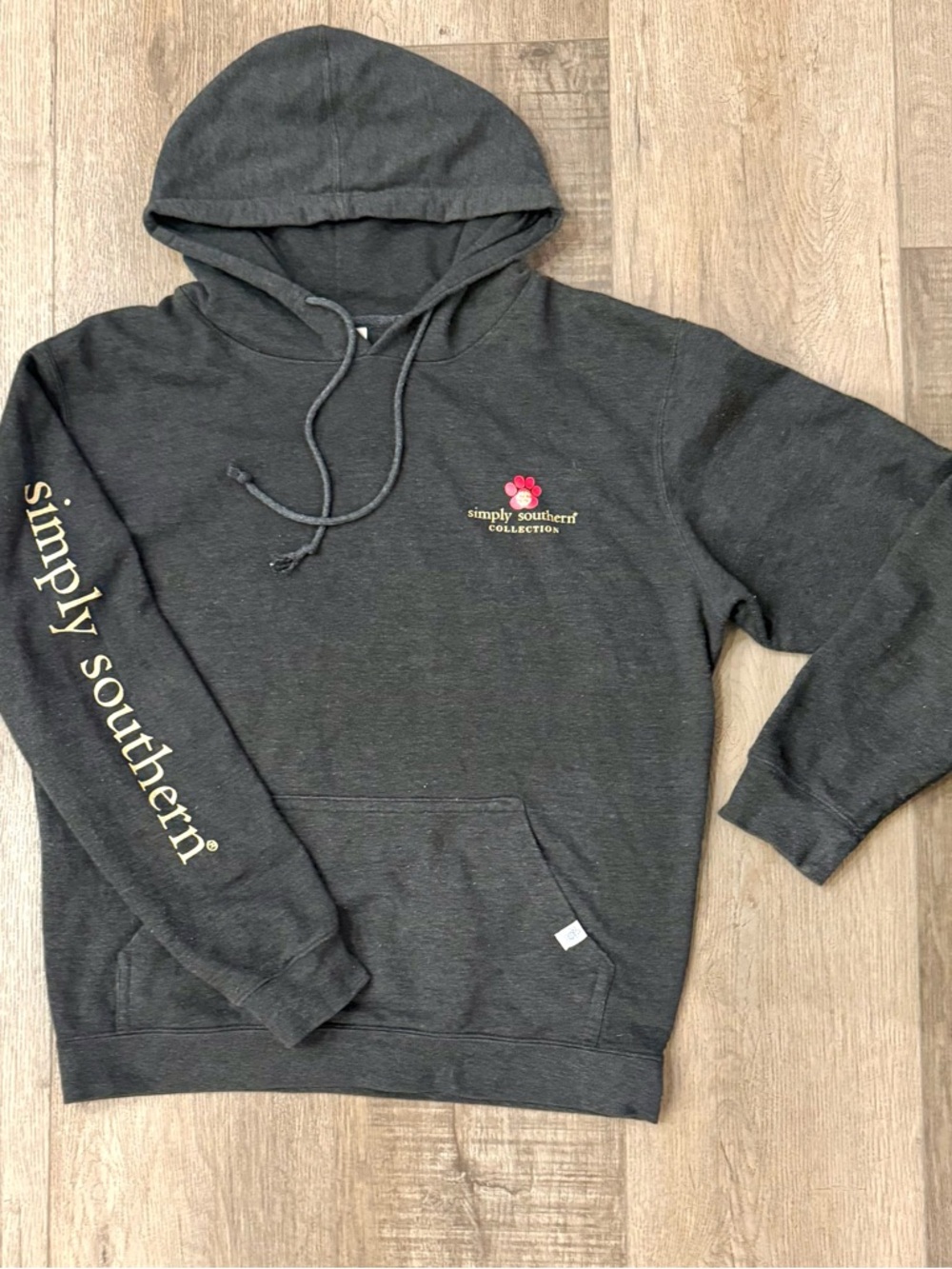 Simply Southern Hoodie Women’s Large Fur Ever Grateful Dog Graphic Pullover